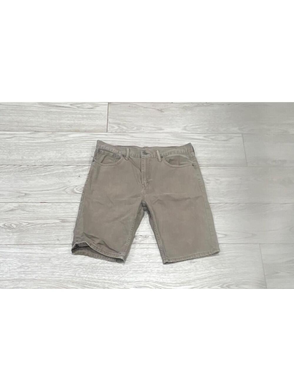 SPRING/SUMMER Levi's Men's Medium Wash Beige Jean Shorts SIZE 33 $68